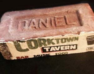 A historic Daniel Brick, ca. 1907, taken from the Corktown Tavern in Detroit’s historic Corktown district