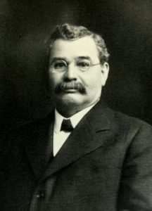 John A. Mercier, ca. 1910, in Detroit. Mercier was president of the Mercier-Bryan-Larkins Brick Company