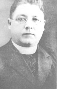 Rev. Raphael J. Chrząszcz, first pastor of St. Barbara Roman Catholic Church, ca. 1924. From St. Barbara 1924 – 1983. Courtesy of Judi Kadela.